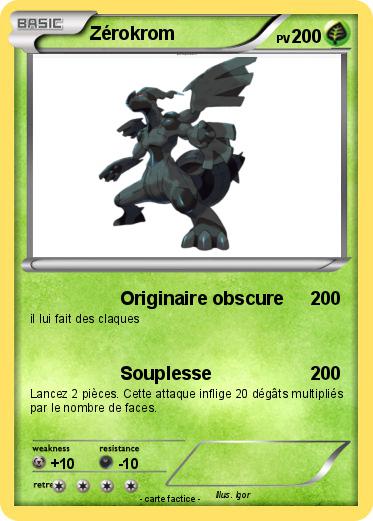 Pokemon Zérokrom