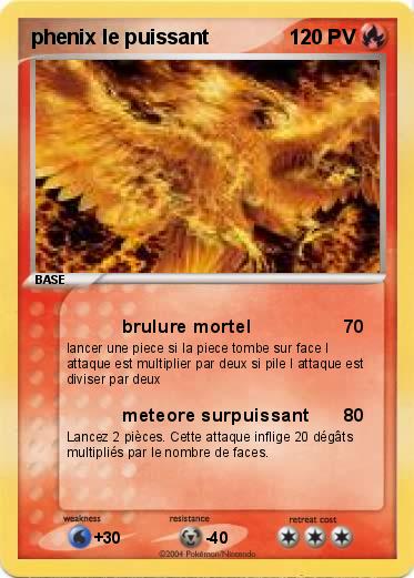 Pokemon phenix le puissant