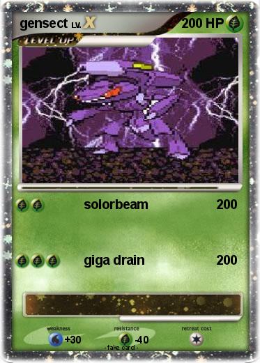 Pokemon gensect
