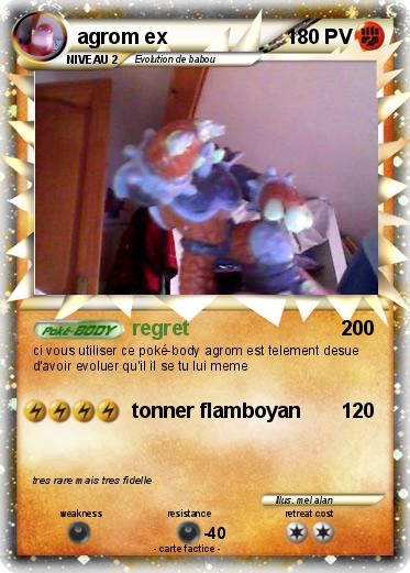 Pokemon agrom ex