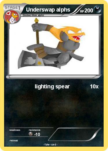 Pokemon Underswap alphs