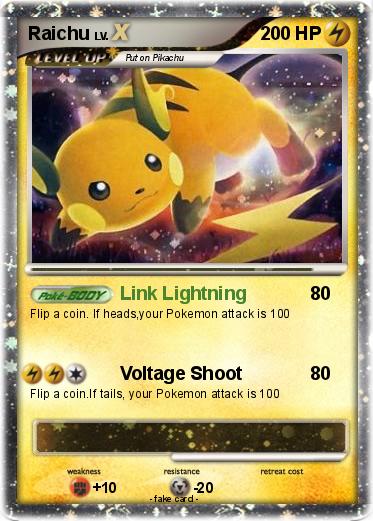 Pokemon Raichu
