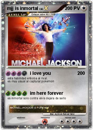 Pokemon mjj is inmortal