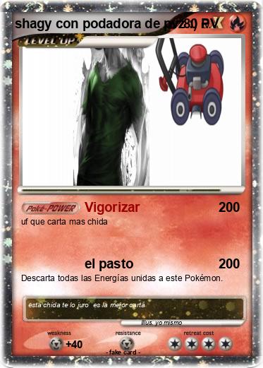 Pokemon shagy con podadora de pvz :)