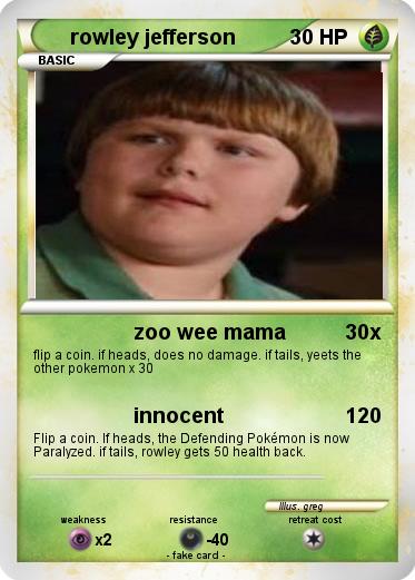 Pokemon rowley jefferson