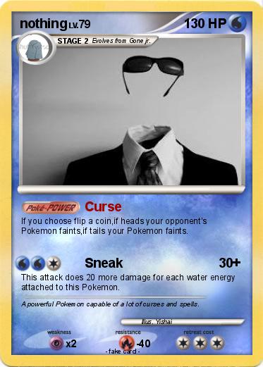 Pokemon nothing