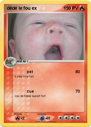 Pokemon dédé le fou ex