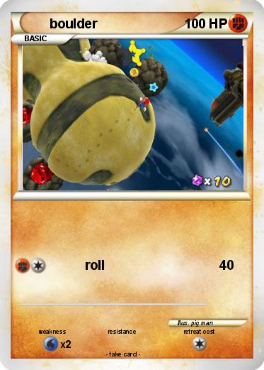 Pokemon boulder