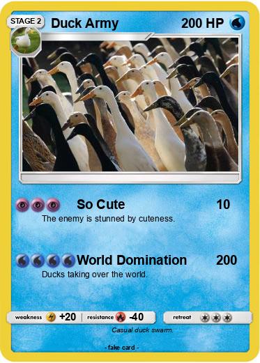Pokemon Duck Army