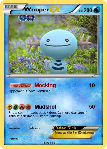 Pokemon Wooper