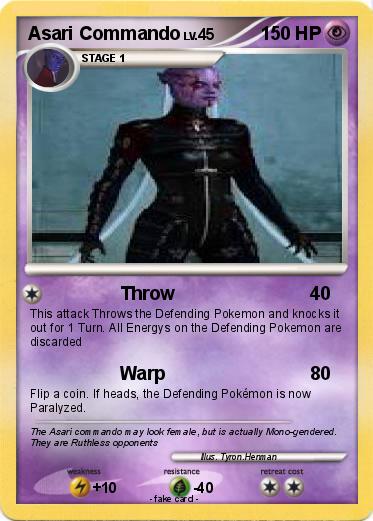 Pokemon Asari Commando