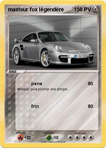 Pokemon masteur fox légendère
