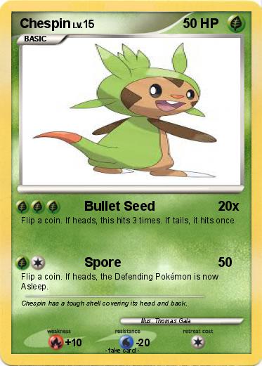 Pokemon Chespin