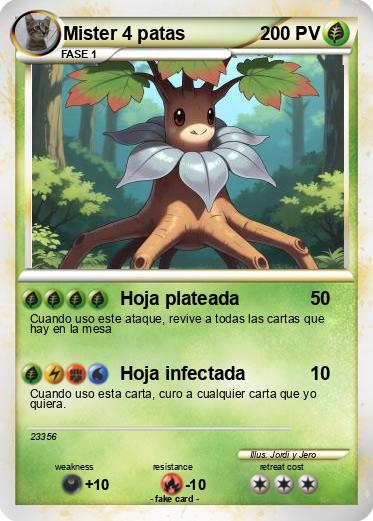Pokemon Mister 4 patas