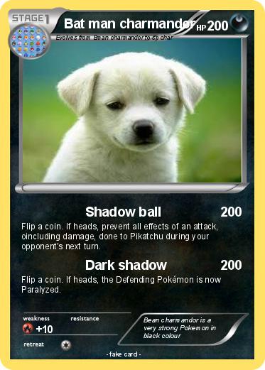 Pokemon Bat man charmandor