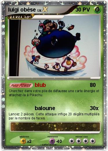 Pokemon luigi obèse