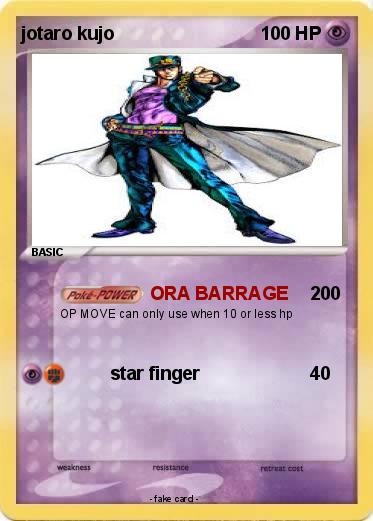 Pokemon jotaro kujo