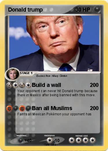 Pokemon Donald trump