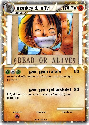 Pokemon monkey d. luffy