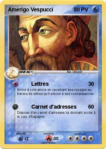 Pokemon Amerigo Vespucci