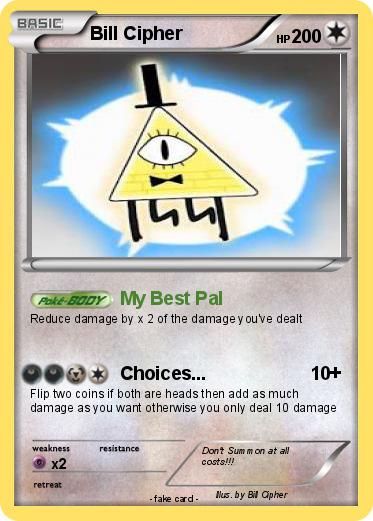 Pokemon Bill Cipher