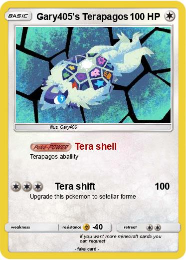 Pokemon Gary405's Terapagos