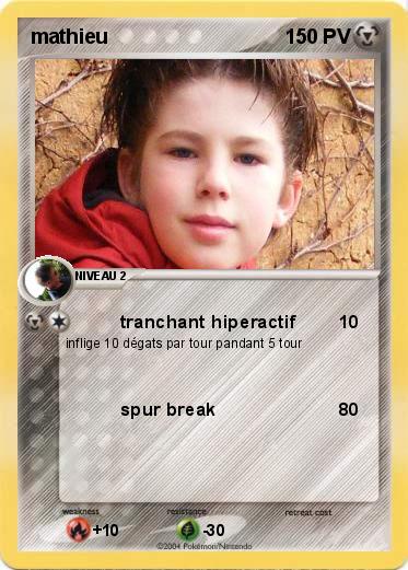 Pokemon mathieu