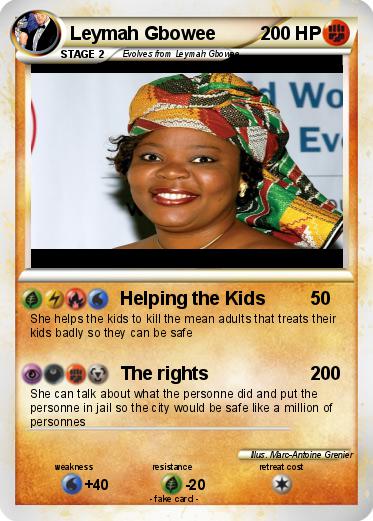 Pokemon Leymah Gbowee