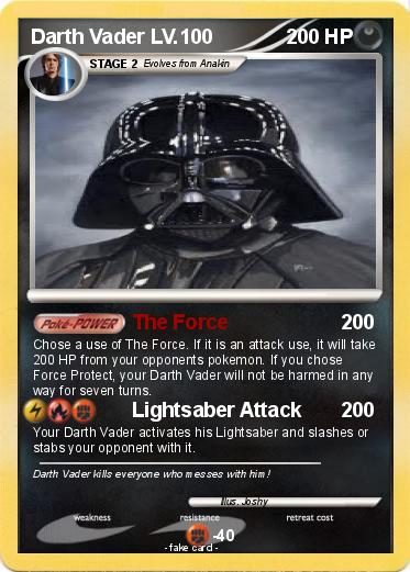 Pokemon Darth Vader LV.100