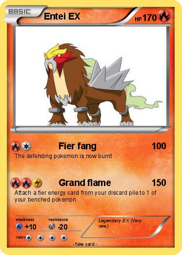 Pokemon Entei EX