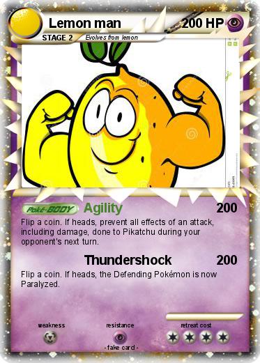 Pokemon Lemon man