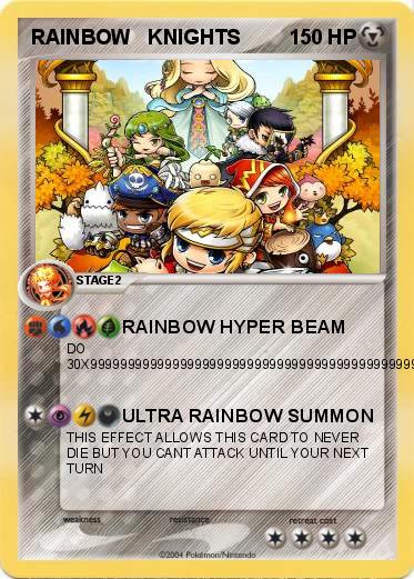 Pokemon RAINBOW   KNIGHTS