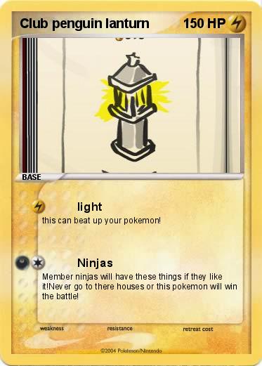 Pokemon Club penguin lanturn