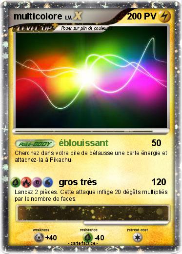 Pokemon multicolore