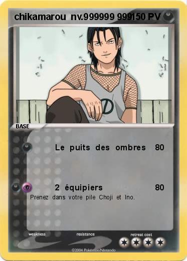 Pokemon chikamarou  nv.999999 999 