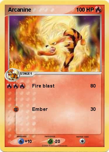 Pokemon Arcanine