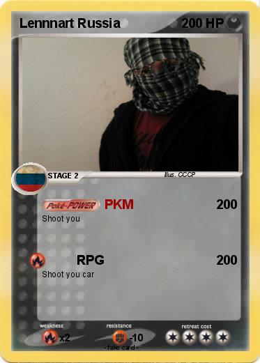 Pokemon Lennnart Russia