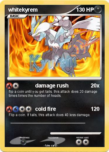 Pokemon whitekyrem