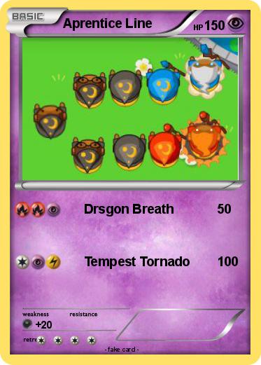 Pokemon Aprentice Line