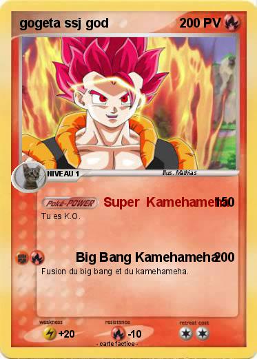 Pokemon gogeta ssj god