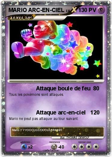 Pokemon MARIO ARC-EN-CIEL