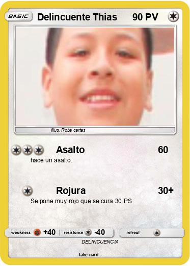 Pokemon Delincuente Thias
