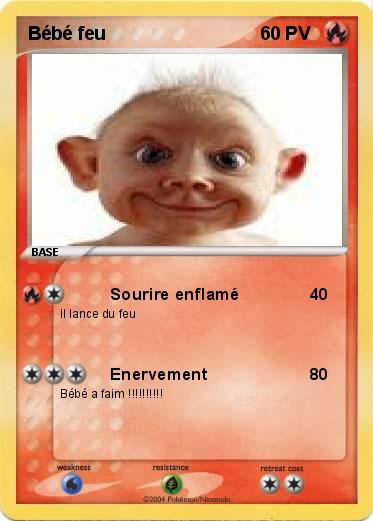 Pokemon Bébé feu