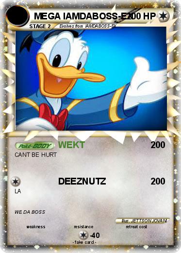 Pokemon MEGA IAMDABOSS-EX