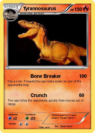 Pokemon Tyrannosaurus
