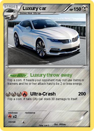 Pokemon Luxury car
