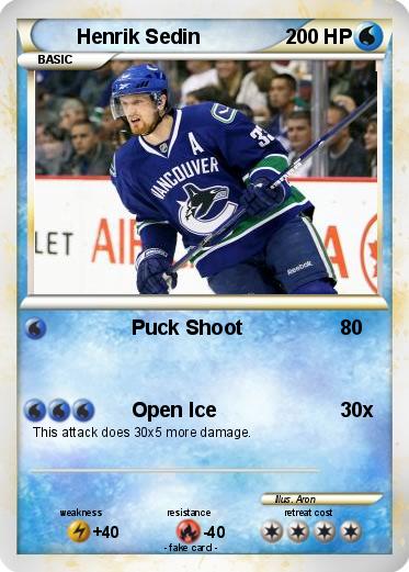 Pokemon Henrik Sedin