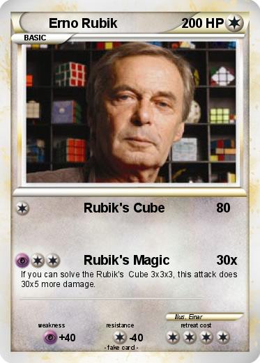 Pokemon Erno Rubik