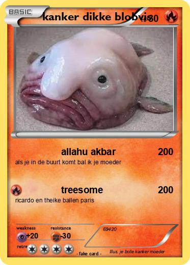 Pokemon kanker dikke blobvis