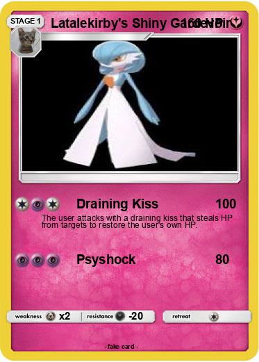 Pokemon Latalekirby's Shiny Gardevoir
